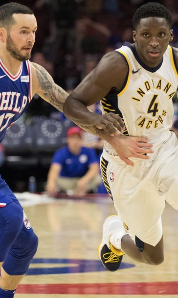 Pacers' winning streak snapped with 121-110 loss to 76ers